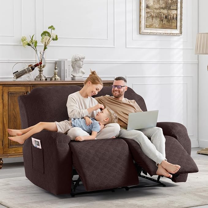 Timeles Recliner Covers Recliner Loveseat Covers Reclining Couch Covers Sofa - Image 8