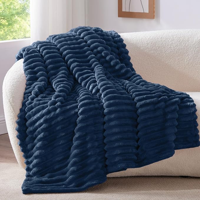 BEDELITE Twin Blanket for Couch & Bed, 300GSM Soft & Warm Fleece Blanket by BEDELITE