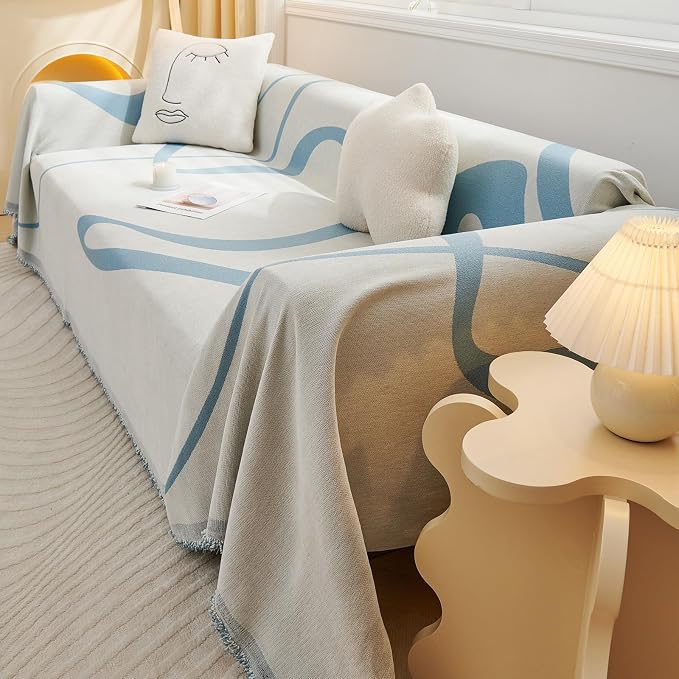 VClife Sofa Cover Washable Soft Plush Couch Cover - Image 9