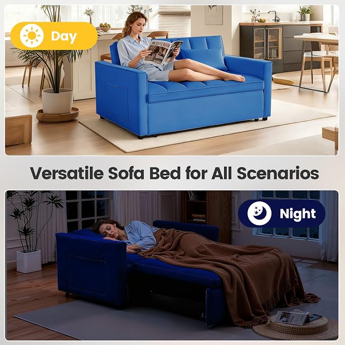 Convertible Sofa Bed, Pull Out Couch - Image 9