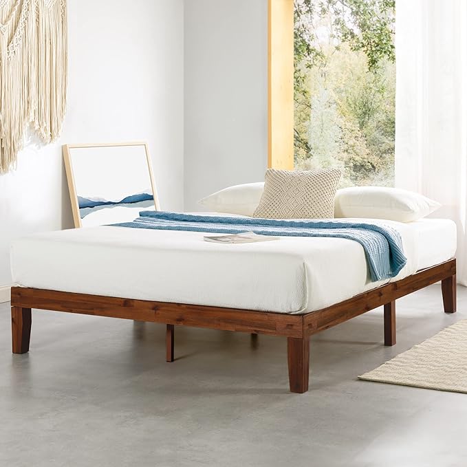Mellow 12" Solid Wood Platform Bed Frame by MELLOW