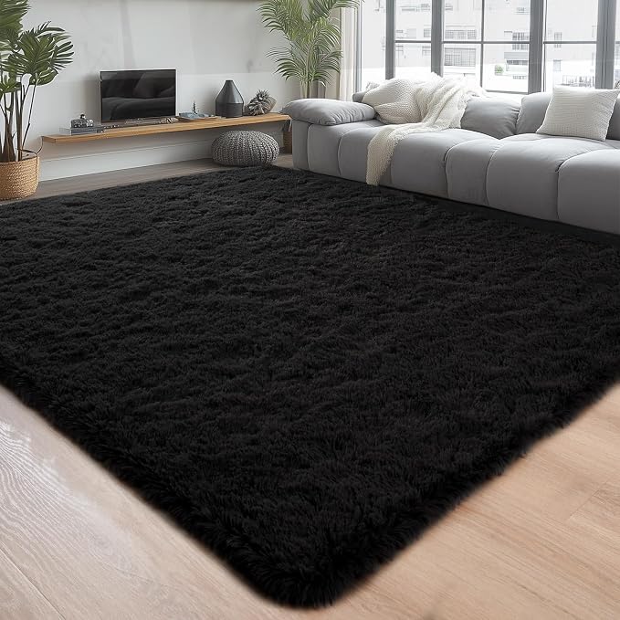 Chicrug Soft Area Rugs for Bedroom Living Room Plush Fluffy Rug 9x12 Feet by ChicrugHomeDecor