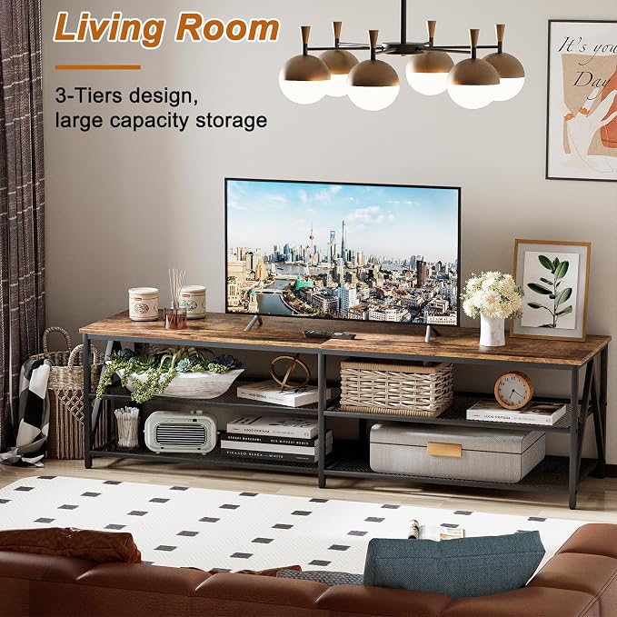 TV Stand for TVs up to 75 Inch, Entertainment Center for Living Room - Image 2