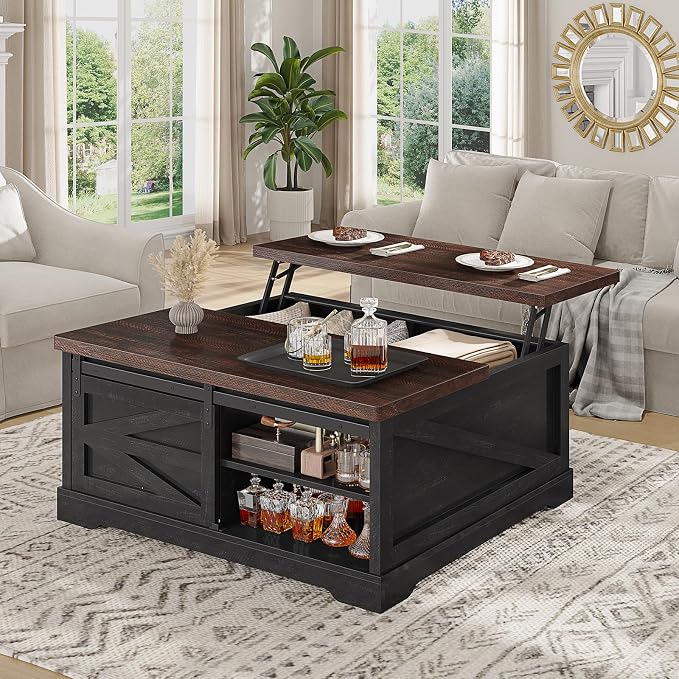 Itaar 39.4'' Lift Top Coffee Table - Image 3