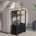 Leomonio Narrow Side Table, Slim End Tables by Leomonio