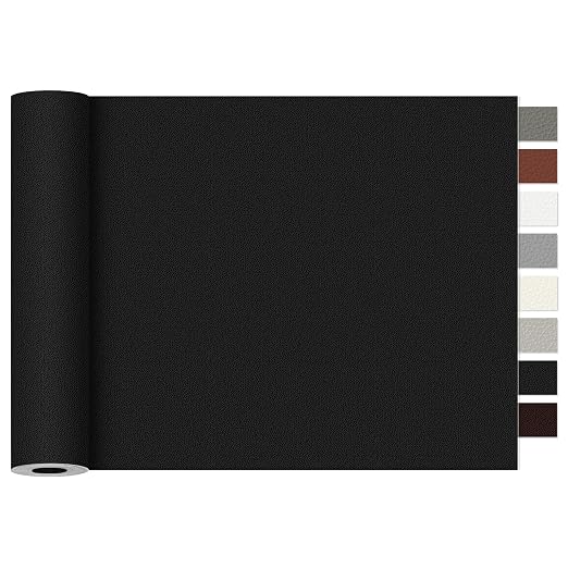 Leather Repair Tape, 16 x60 Inches Self Adhesive Leather Repair Patch，Leather by Unknown