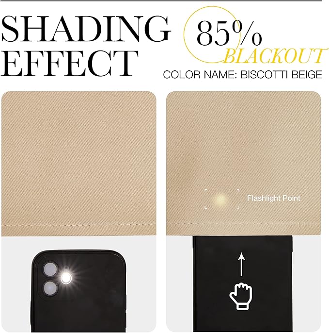 NICETOWN Blackout Room Darkening Curtains - Image 4