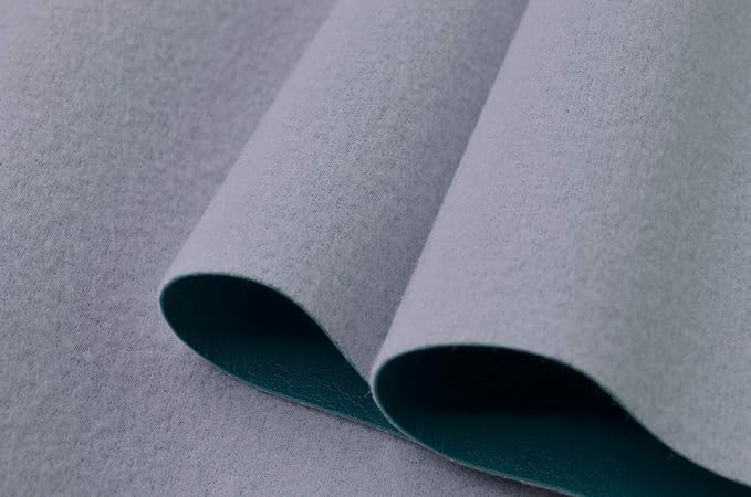 Wento Thick Half Yard Faux Leather Fabric Soft Skin Grain PU Leather - Image 6