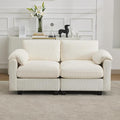 61'' Modular Loveseat Sofa, Extra Deep Seat Cloud Couch by HATPPTO