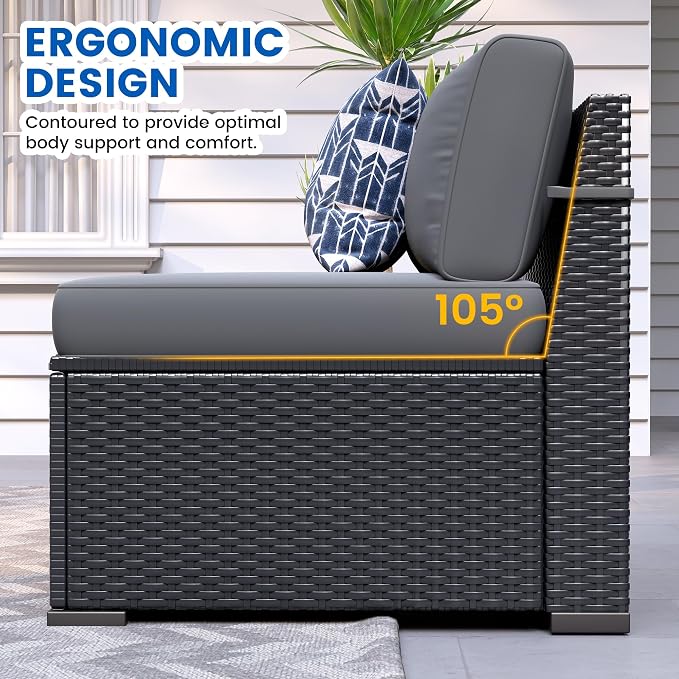 8 Piece Patio Furniture Set - Image 4