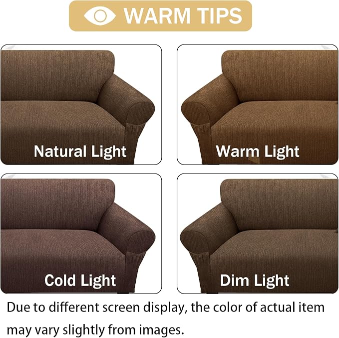 Sofa Slipcover with 2 Pillow Cover - Image 6
