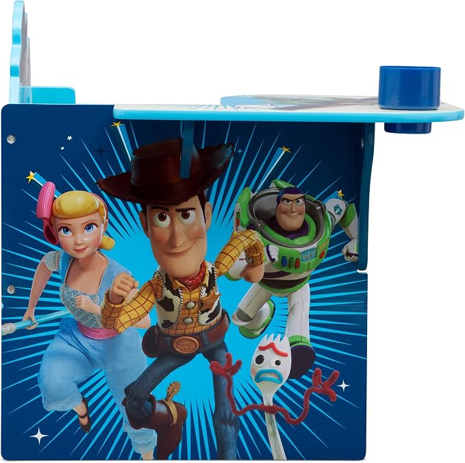Delta Children Chair Desk with Storage Bin, Toy Story 4 - Image 6