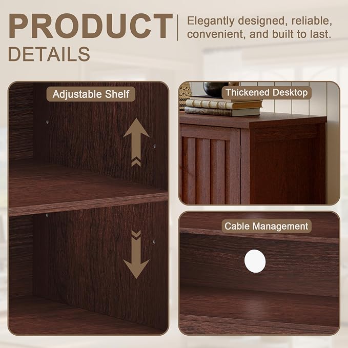 ChooChoo 54" Farmhouse TV Stand - Image 4