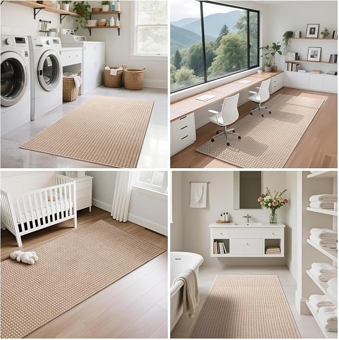 YDKGL Boho Washable Area Rugs 5x7 ft, Non Slip Area Rug - Image 8