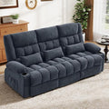 BOSMILLER Reclining Sofa with Cup Holders by Bosmiller