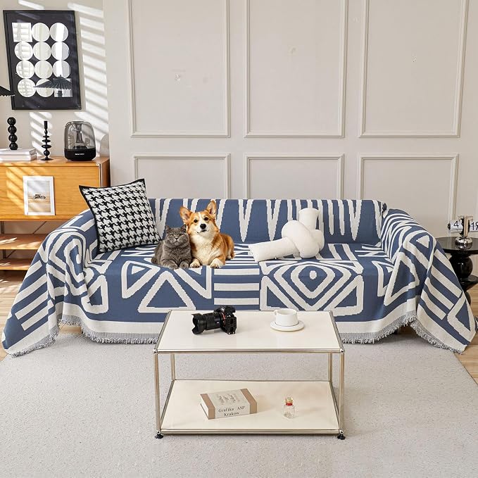 VClife Bohemian Sofa Cover for Dog, Extra Large Sofa Cover for Oversized Couch by VCLIFE