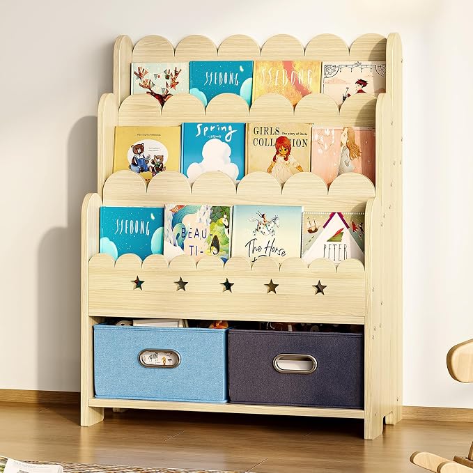 EXPERLAM 2-in-1 Kids Bookshelf by EXPERLAM
