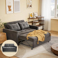 Gizoon 3 in 1 Velvet Sleeper Sofa Bed, 52 Inch 2-Seat Pull Out Couch by Gizoon