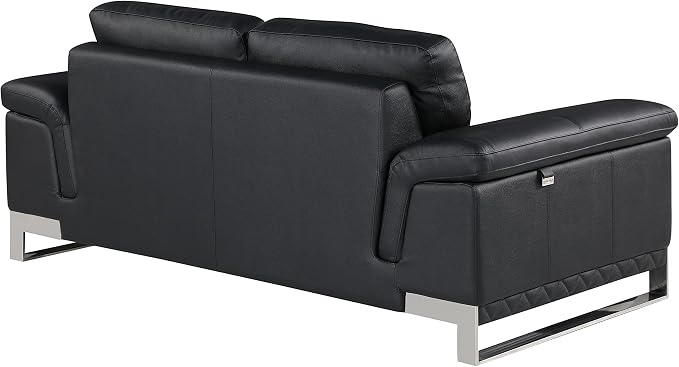 Blackjack Furniture Weston Collection Genuine Italian Leather Living Room - Image 3