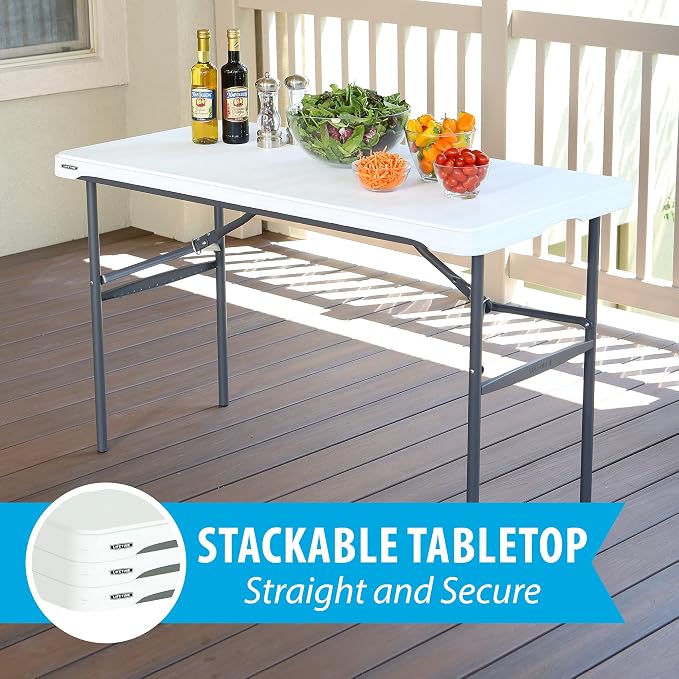 LIFETIME 280478 Commercial Nesting Folding Table - Image 4