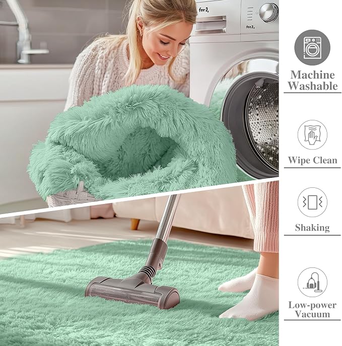OLANLY 5x8 Machine Washable Large Area Rugs - Image 2