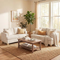 YOUDENOVA 2 Piece Set Comfy Sofa Couch, Loveseat Sofa * 2 by YOUDENOVA
