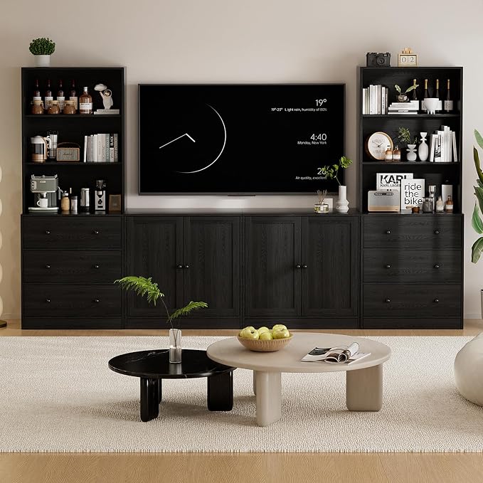 TUSY 71" Large TV Stand Set - Image 3