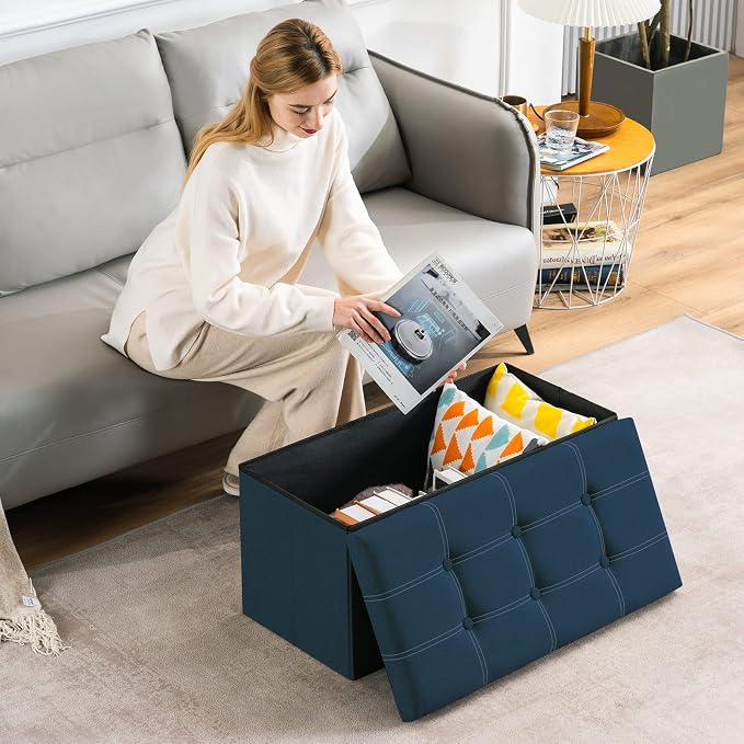 YOUDENOVA 30 Inches Folding Ottoman - Image 3