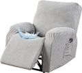 Gennia Recliner Chair Covers 3 Pieces, Waterproof Jacquard Reclining Chair Cover by Genina