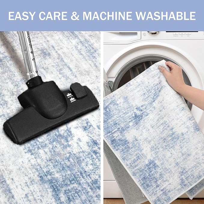 IOHOUZE Abstract Area Rugs 9x12 Ft Washable Large Rugs - Image 3