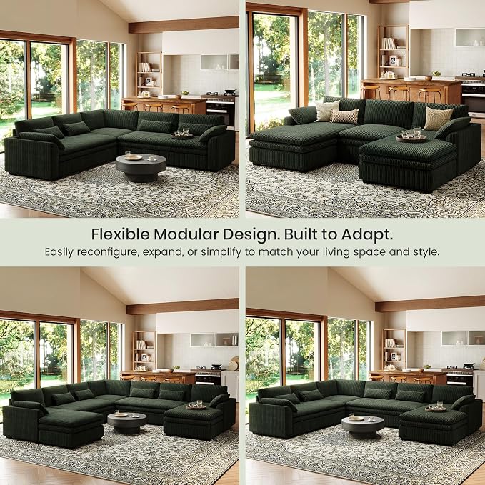 Belffin Large Modular Sectional Sofa - Image 8