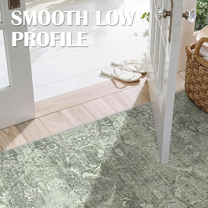 4x8 Washable Hallway Runner Rug - Image 7