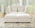 77" Oversized Chenille Couch Modular Sectional Sofa, Washable Cloud Couch by CHICHOUSE