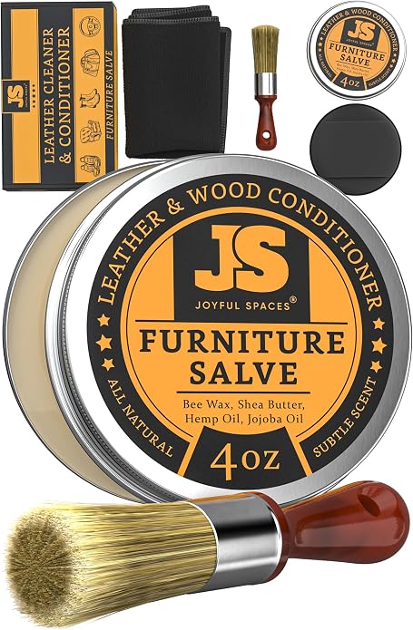 Furniture Salve for leather, leather conditioner, leather repair kit, shoe by JOYFULSPACES