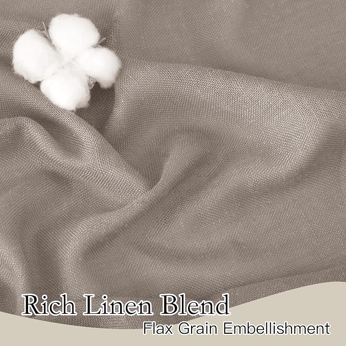 RYB HOME Sheer Curtains 95 inches Long - Image 3