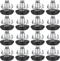 Stainless Steel Screw Furniture Leveling Feet 5/16-18 Screw in Threaded by Anwenk
