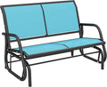 Outsunny 2-Person Outdoor Glider Bench, Patio Double Swing Rocking Chair by Outsunny