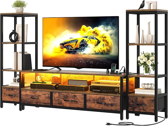 YITAHOME TV Stands for 65 inch TV Entertainment Center - Image 9