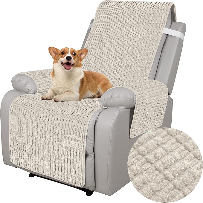 Foxdecor Recliner Chair Covers, Recliner Cover Non-Slip Chair Covers, Washable by Unknown