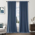 Guken 100% Blackout Curtains 96 Inch Length 2 Panels Set by Guken