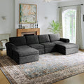 Novilla 138" Modular Sectional Sofa, Modular Sectional Couches by Novilla