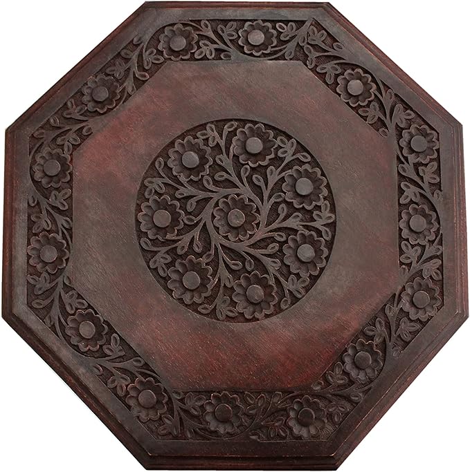 COTTON CRAFT Solid Wood Accent End Table - Image 4