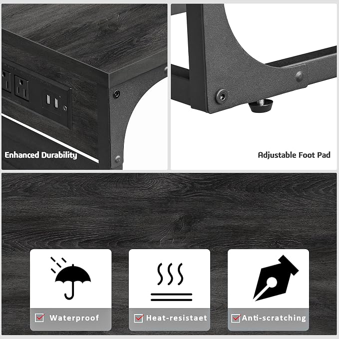 TUTOTAK C Shaped End Table - Image 5
