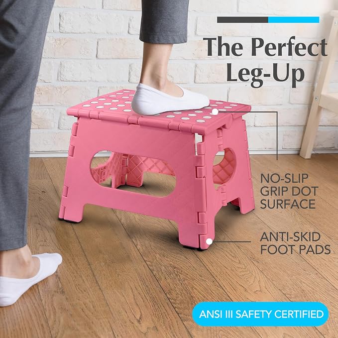 Handy Laundry Folding Lightweight Step Stool - Image 2