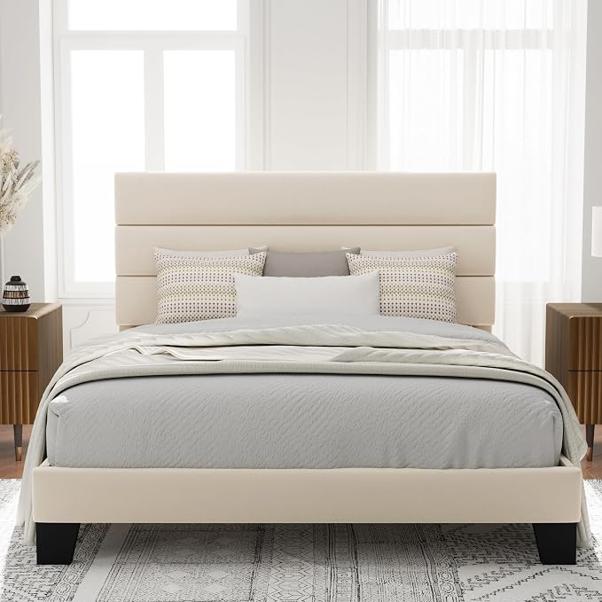 Allewie Full Size Platform Bed Frame by Allewie