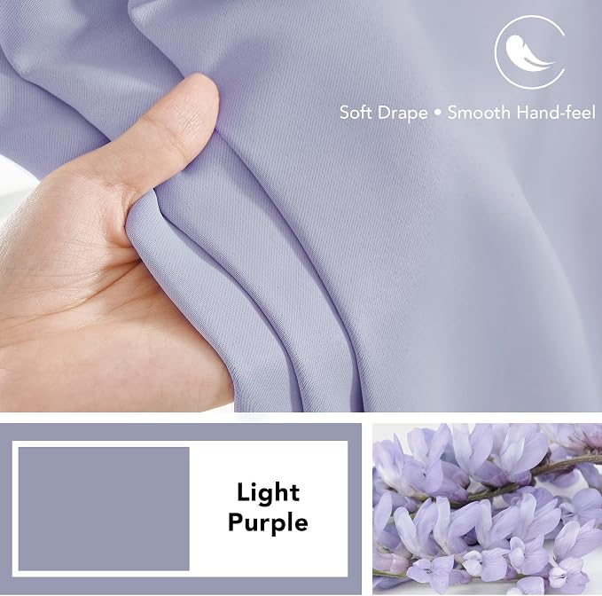 Deconovo Back Tab and Rod Pocket Blackout Curtains - Image 7