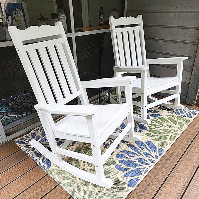 Stoog All-Weather Outdoor & Indoor Rocking Chair, Porch Rocker - Image 7