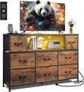 WLIVE Dresser TV Stand for 45, 55 inch TV, Entertainment Center by WLIVE