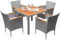 Devoko 5 PCS Furniture, Patio Conversation Set by DEVOKO