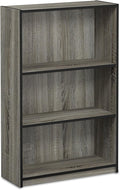 Furinno Jaya Book Shelf, 3-Tier Bookshelf, Standing Bookcase by Furinno-FitsYourSpaceFitsYourBudget